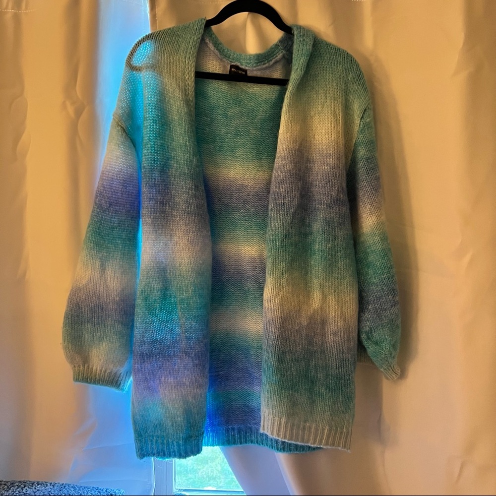 Pretty Little Thing Blue Cardigan
